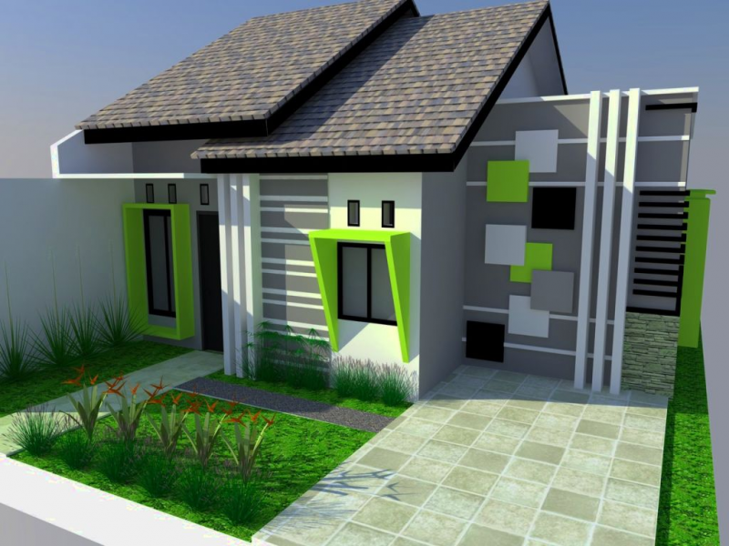 Desain Rumah Genteng Minimalis