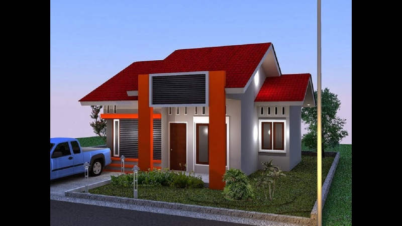 Desain Rumah Minimalis Atap Genteng