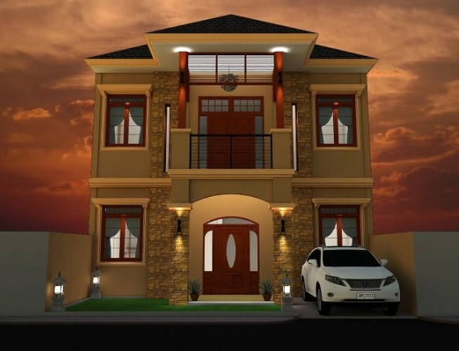 Arsitek Desain Rumah Kos-Kosan 2 Lantai