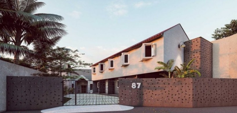 Contoh Desain Rumah Kos-Kosan 2 Lantai