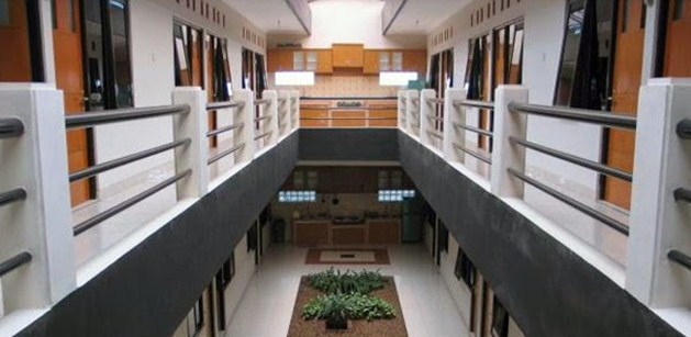 Desain Rumah Kostan Dapur di Luar