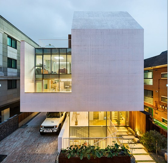 Desain Rumah Ala Korea Mixed Used