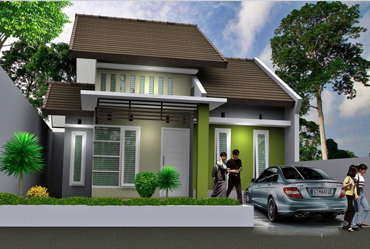Desain rumah kecil minimalis terkeren