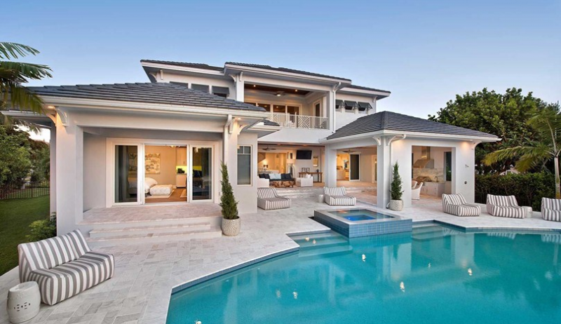 Desain Rumah Keren Dengan Kolam Renang