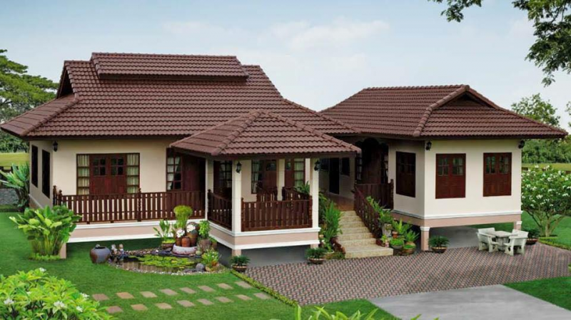 Contoh Desain Rumah Klasik