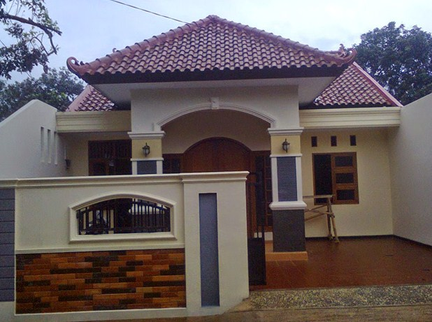 Desain rumah klasik atap limas