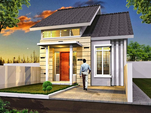 Desain rumah kecil sederhana cocok untuk keluarga kecil