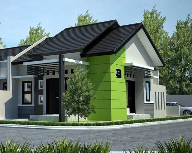 Desain rumah kecil sederhana hook