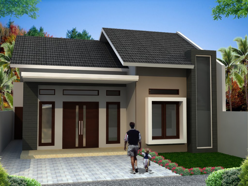 Desain Rumah Sederhana Contoh