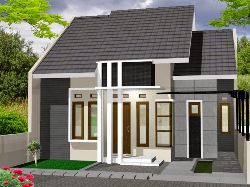 Desain Rumah Sederhana Gambar