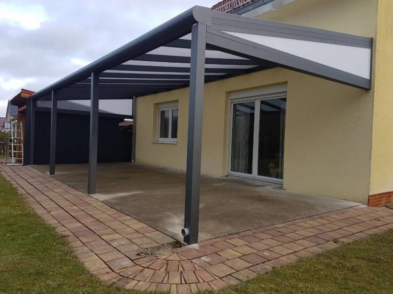 Model Atap Teras baja ringan