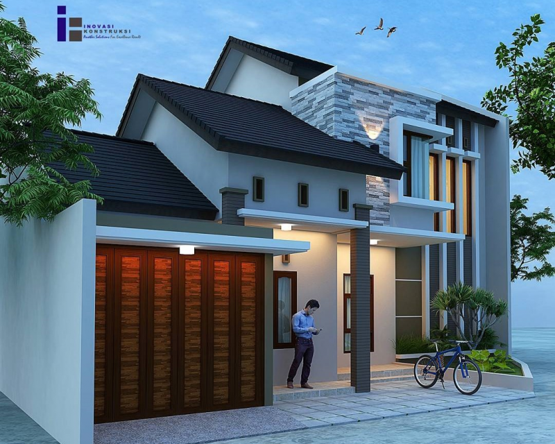 Desain Rumah Klasik Modern Terkini