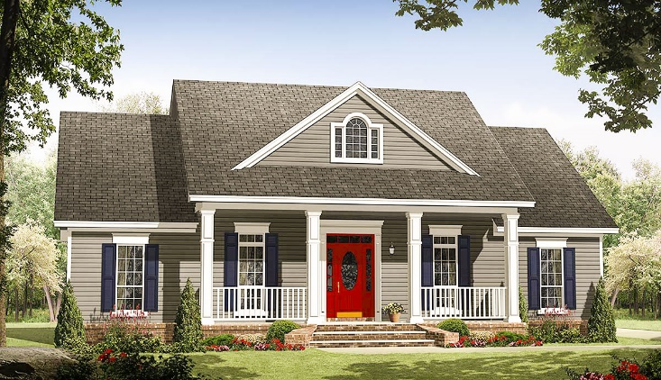 Desain Rumah Klasik Sederhana Contoh