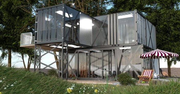 Konsep Desain Rumah Kontainer