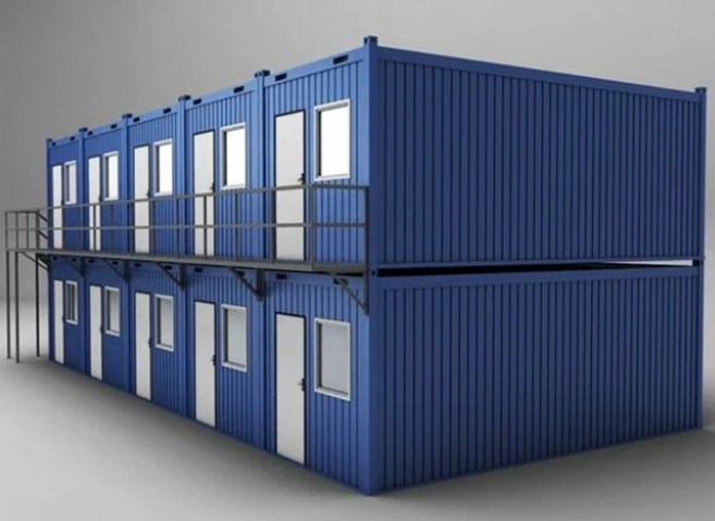 Desain Kamar kontrakan dari bekas kontainer