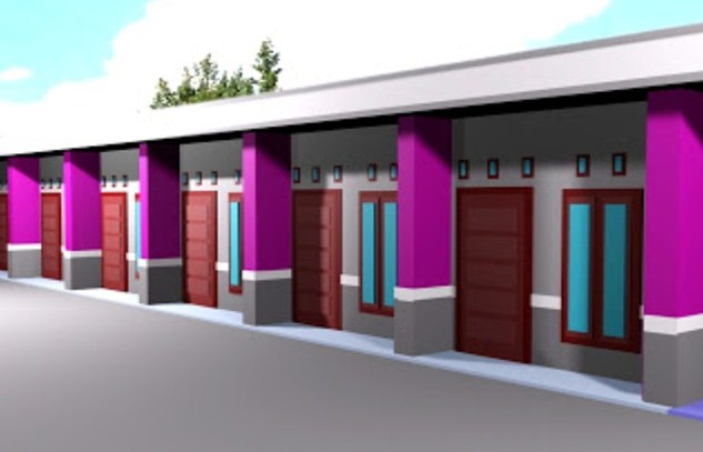 Inspirasi Desain Rumah Kontrakan Petakan