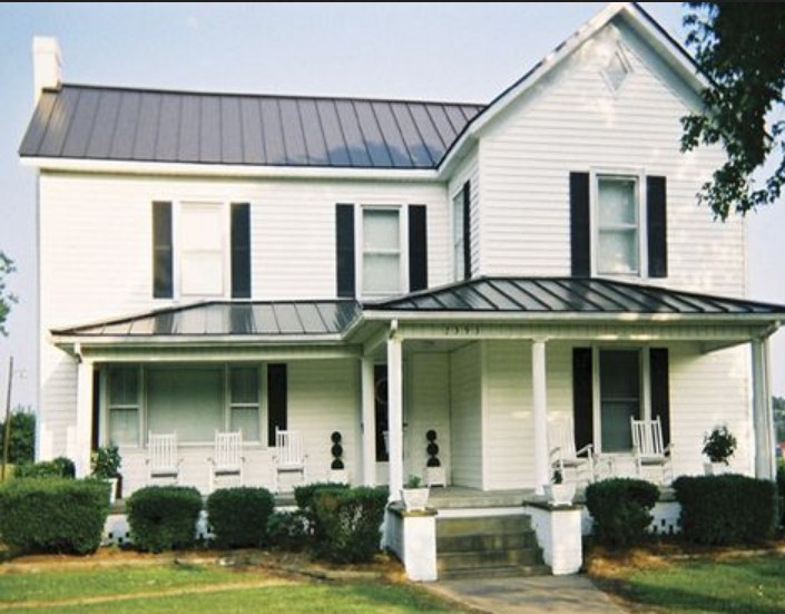 Rumah Atap Spandek Gaya Eropa