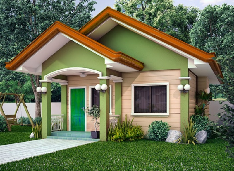 Desain Rumah Kayu Minimalis Type 36 Gambar
