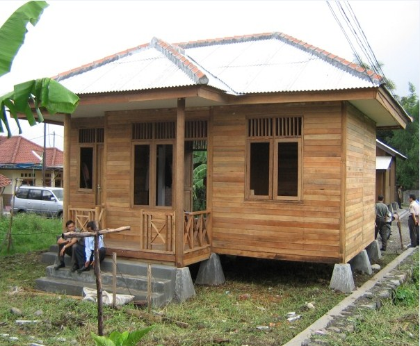 Desain Rumah Kayu Minimalis Type 36 Terbaik