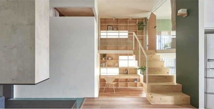 Contoh Desain Rumah Korea 2 Lantai