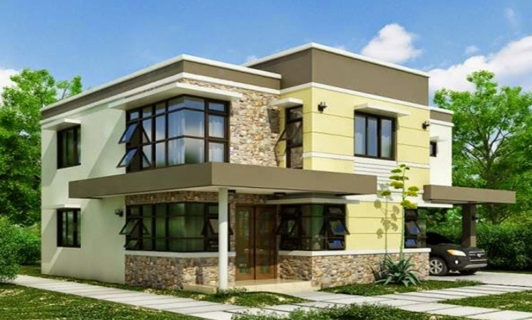 Contoh Gambar Desain Rumah Korea 2 Lantai