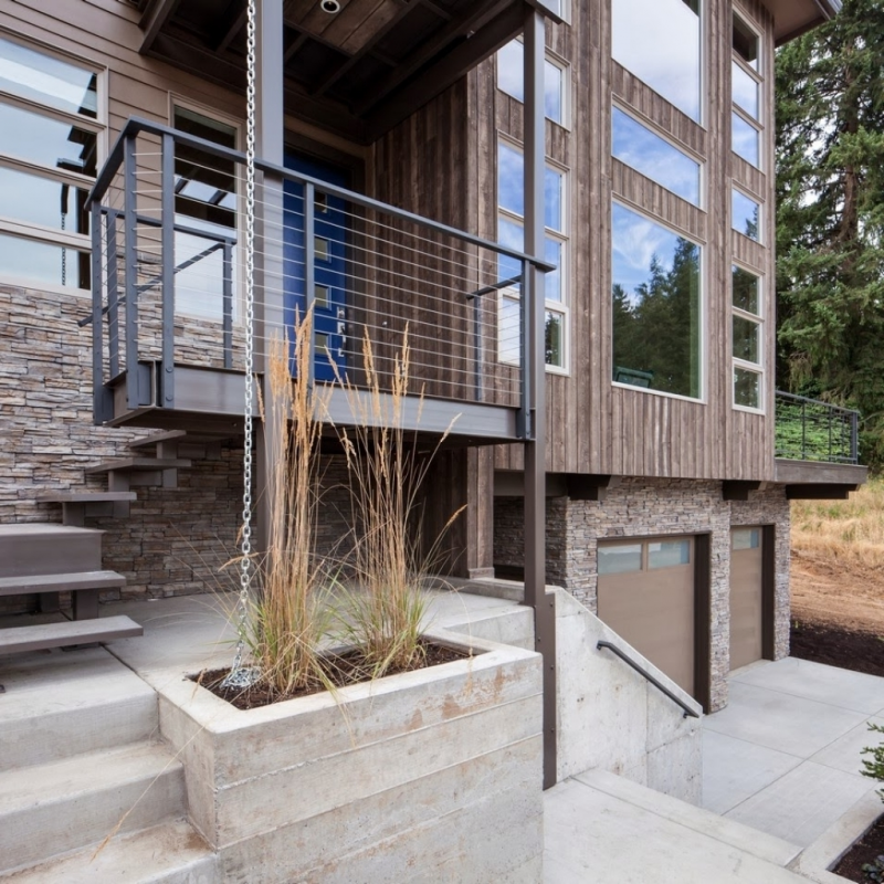 Desain Rumah Kayu Modern Mewah