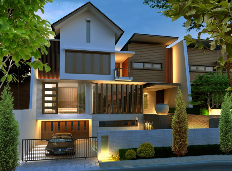Inspirasi Desain Rumah Kayu Modern Mewah