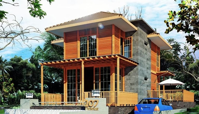Inspirasi Desain Rumah Kayu Modern