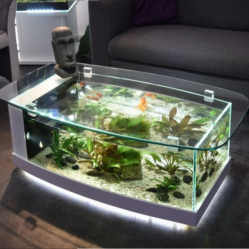 Contoh Ispirasi Desain Meja Aquarium 