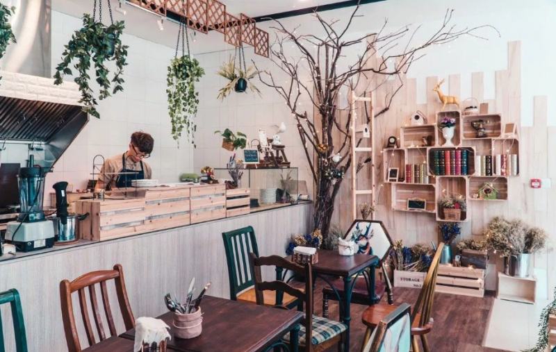 Cafe Klasik Minimalis