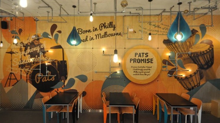 Dekorasi cafe kekinian