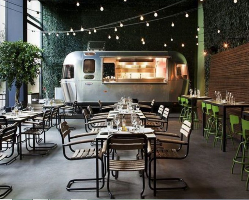 Dekorasi cafe klasik