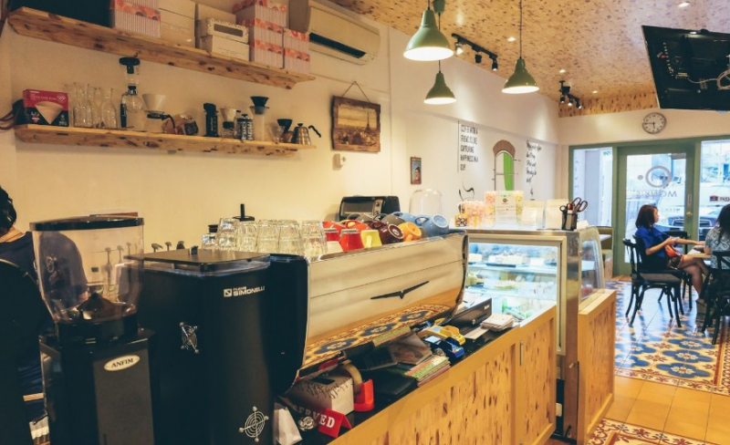 Dekorasi cafe minimalis