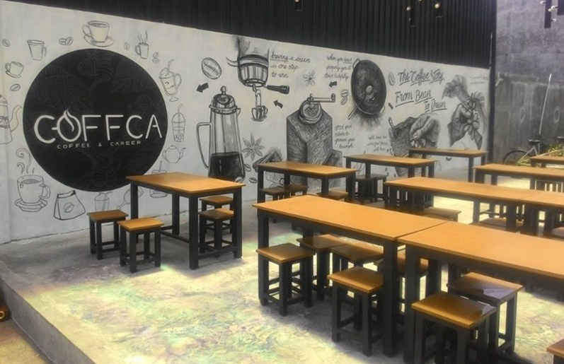 Dekorasi Cafe Tempat Nongkrong
