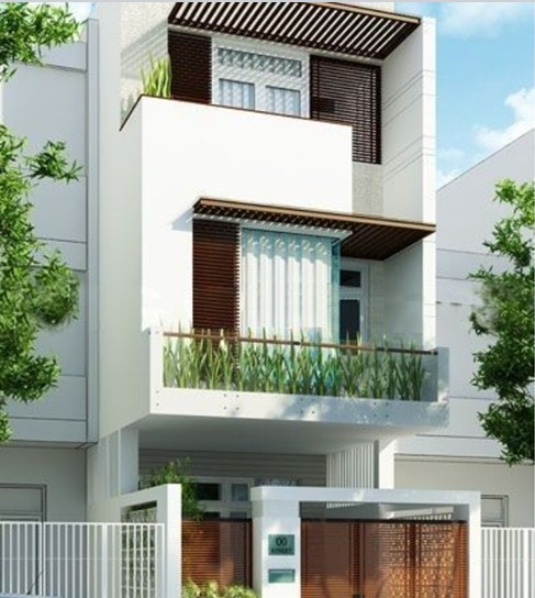 Desain rumah kost modern minimalis 3 lantai