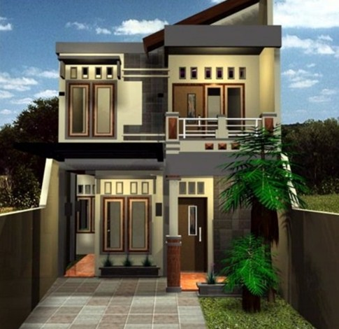 Sketsa Desain Rumah Memanjang