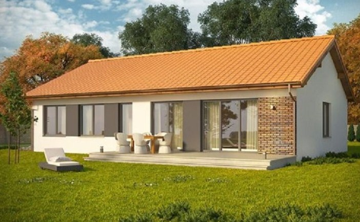 Desain Rumah Memanjang Ke Samping Pintu Kaca