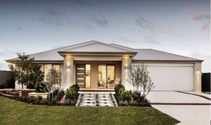 Desain Rumah Memanjang ke Samping