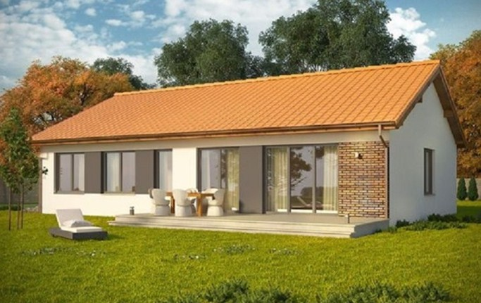 Konsep Desain Rumah Memanjang ke Samping