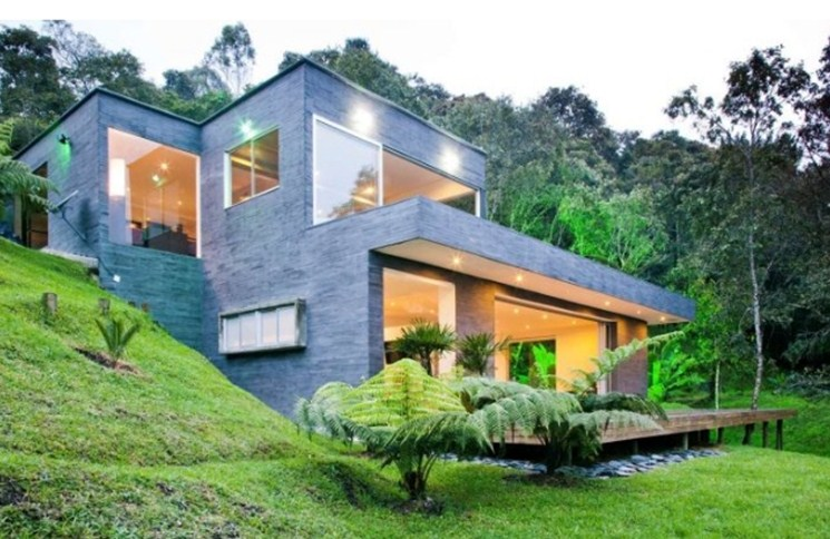 Contoh Gambar Desain Rumah Mewah