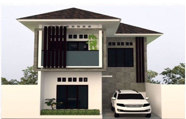 Desain leter L 2 Kamar Baru