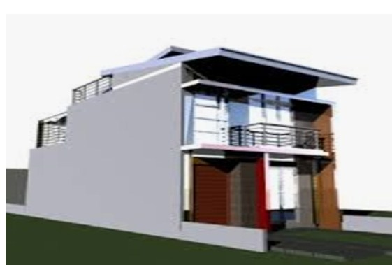 Desain Rumah Lebar 5 Meter Contoh