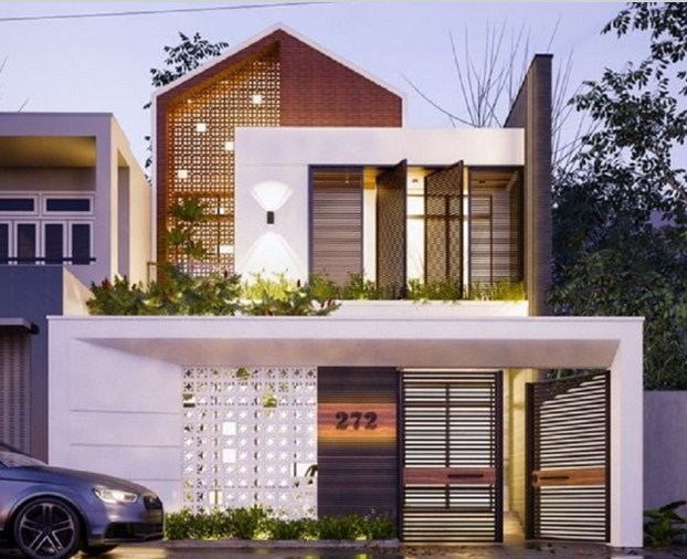 Desain Rumah 2 Lantai Yang Simpel