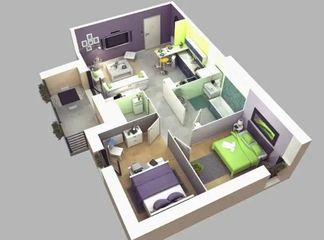 Arsitek Desain Rumah Lahan Sempit Memanjang