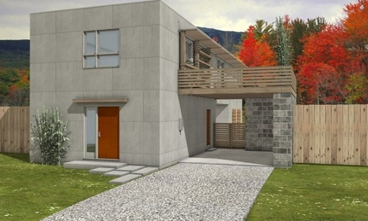 Desain Rumah di lahan Sempit dengan Budget Ringan