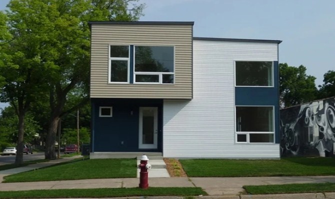 Desain Rumah Memanjang 8,5 Meter