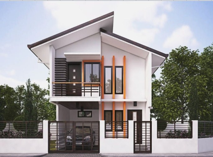 Desain Rumah Lantai 2 Minimalis