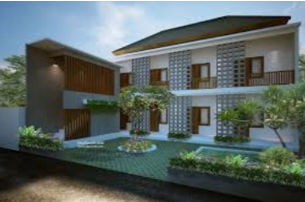 Desain Rumah Kost 2 Lantai Dengan Balkon