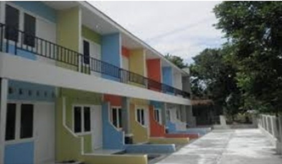 Desain Rumah Kost 2 Lantai Gambar