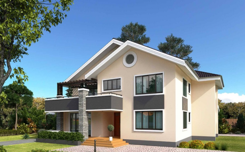 Konsep Desain Rumah Mewah 1 Lantai 4 Kamar Tidur